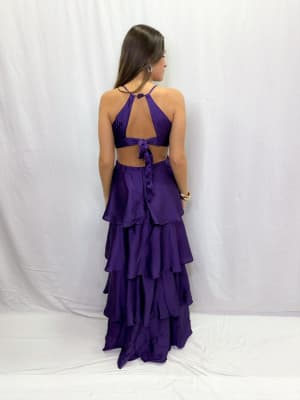 VESTIDO CONSUELO MORADO