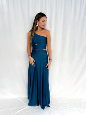 CONJUNTO PALOMA AZUL PETROLEO