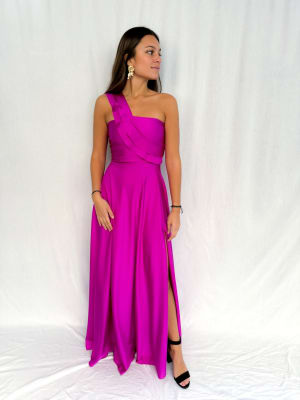 VESTIDO RENATA MAGENTA