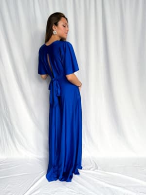 VESTIDO LEYLA AZUL REY