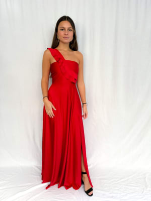 VESTIDO RENATA ROJO