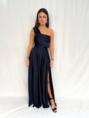 VESTIDO RENATA AZUL MARINO