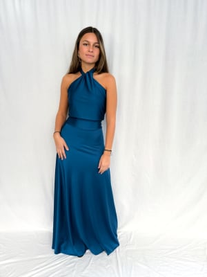 CONJUNTO DIANA AZUL PETROLEO