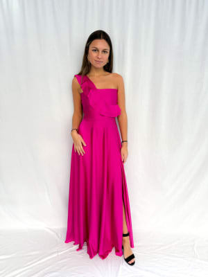 VESTIDO RENATA FUCSIA