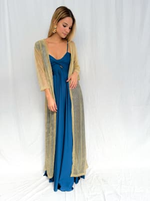 KIMONO DORADO LARGO
