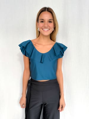 POLERA CARO PETROLEO