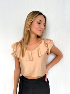 POLERA CARO DORADA