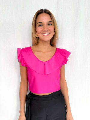 POLERA CARO FUCSIA