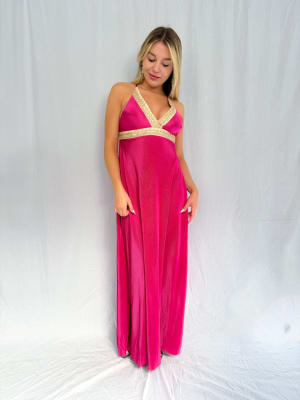 VESTIDO CARO FUCSIA