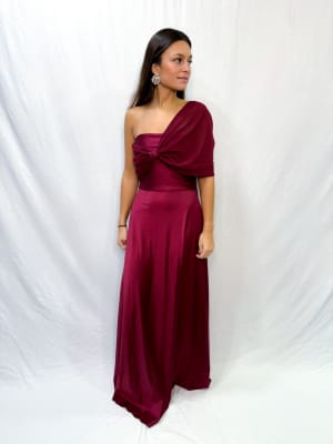 VESTIDO ANASTASIA GRANATE