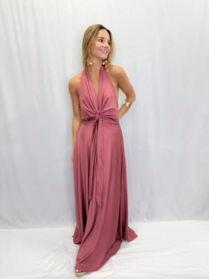 VESTIDO CARLA TERRACOTA