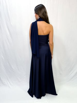 VESTIDO ANASTASIA AZUL MARINO