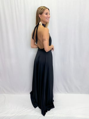 VESTIDO MARINA NEGRO
