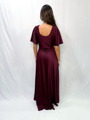 VESTIDO CLARA BURDEO