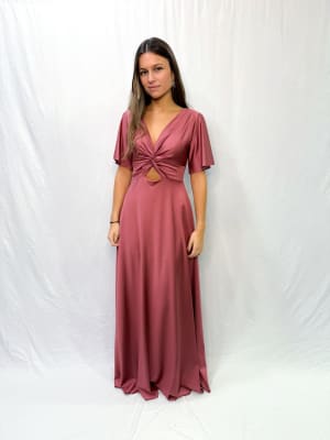 VESTIDO CLARA TERRACOTA