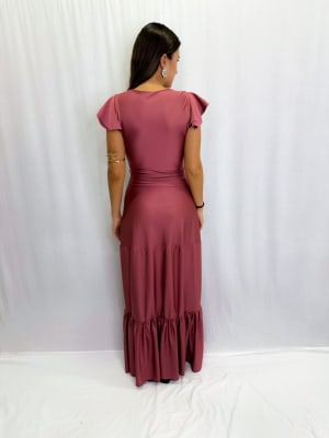 VESTIDO AGUSTINA TERRACOTA