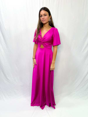 VESTIDO CLARA FUCSIA