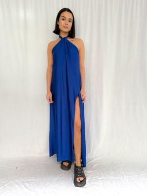 VESTIDO JOSEFINA AZUL REY
