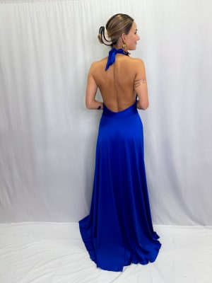 VESTIDO MARINA AZUL REY