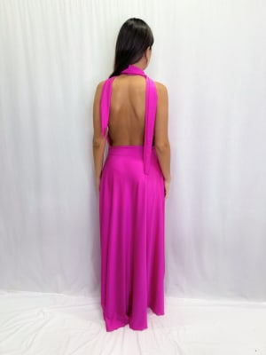 VESTIDO CARLA FUCSIA