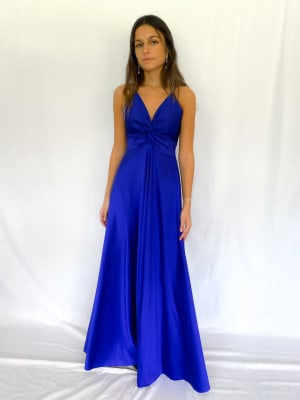 VESTIDO JOSEFA AZUL REY