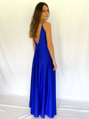 VESTIDO JOSEFA AZUL REY