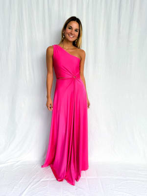 VESTIDO ANGELES FUCSIA