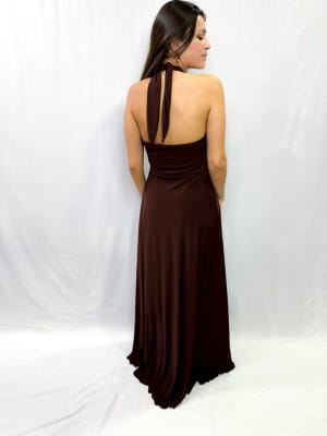 VESTIDO JAVIERA CHOCOLATE