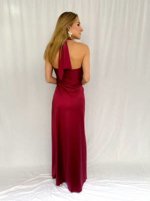 VESTIDO MILA GRANATE