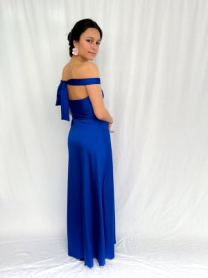 VESTIDO MILA AZUL REY