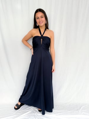 VESTIDO MILA AZUL MARINO
