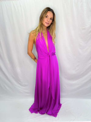 VESTIDO CARLA MAGENTA
