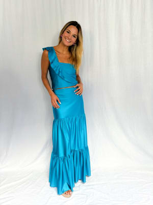 CONJUNTO RENATA TURQUESA