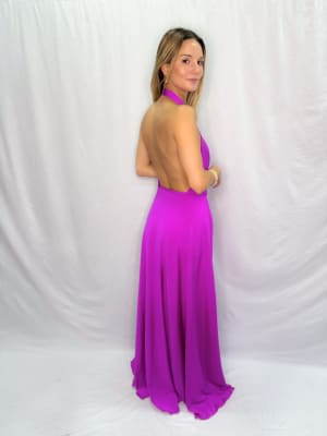 VESTIDO CARLA MAGENTA