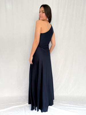 VESTIDO ANGELES AZUL MARINO