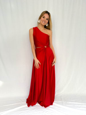 VESTIDO ANGELES ROJO