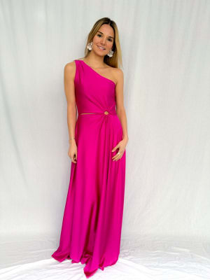 VESTIDO ANGELES FUCSIA1