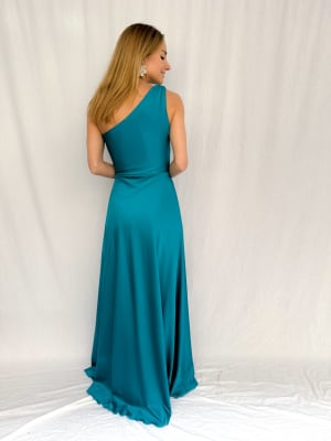 VESTIDO ANGELES TURQUESA