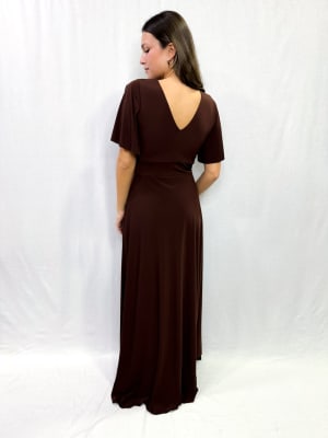 VESTIDO CLARA CHOCOLATE