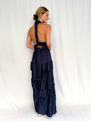 VESTIDO SARA AZUL MARINO