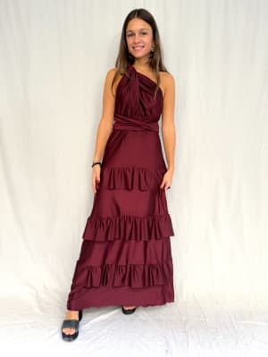 VESTIDO SARA BURDEO