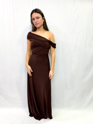 VESTIDO ISABELLA CHOCOLATE
