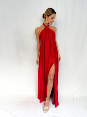 VESTIDO JOSEFINA ROJO