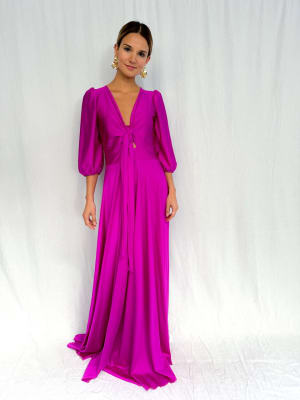 VESTIDO GUADALUPE MAGENTA