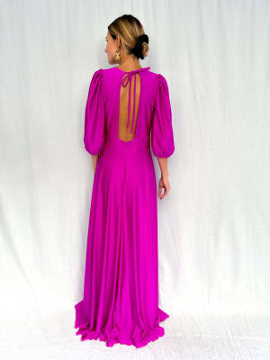 VESTIDO GUADALUPE MAGENTA