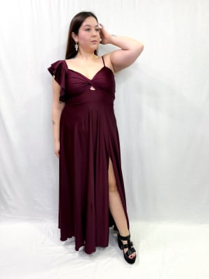 VESTIDO PILI BURDEO