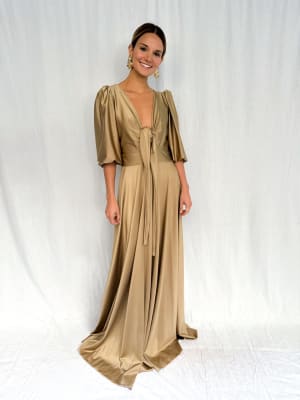 VESTIDO GUADALUPE DORADO