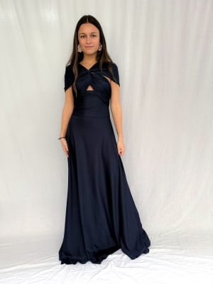 VESTIDO MARTA AZUL MARINO