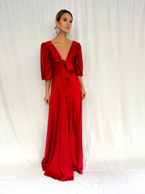 VESTIDO GUADALUPE ROJO