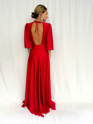 VESTIDO GUADALUPE ROJO